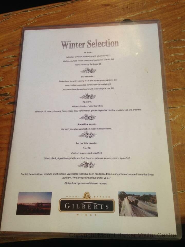GILBERTS WINES AND CAFÉ
